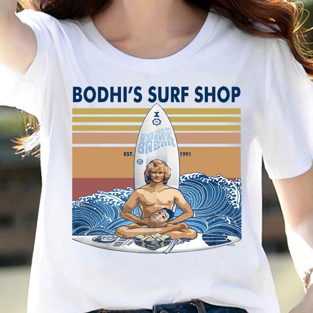 Bodhi's Surf Shop Point Break Est 1991 Vintage t-shirt woman shirt