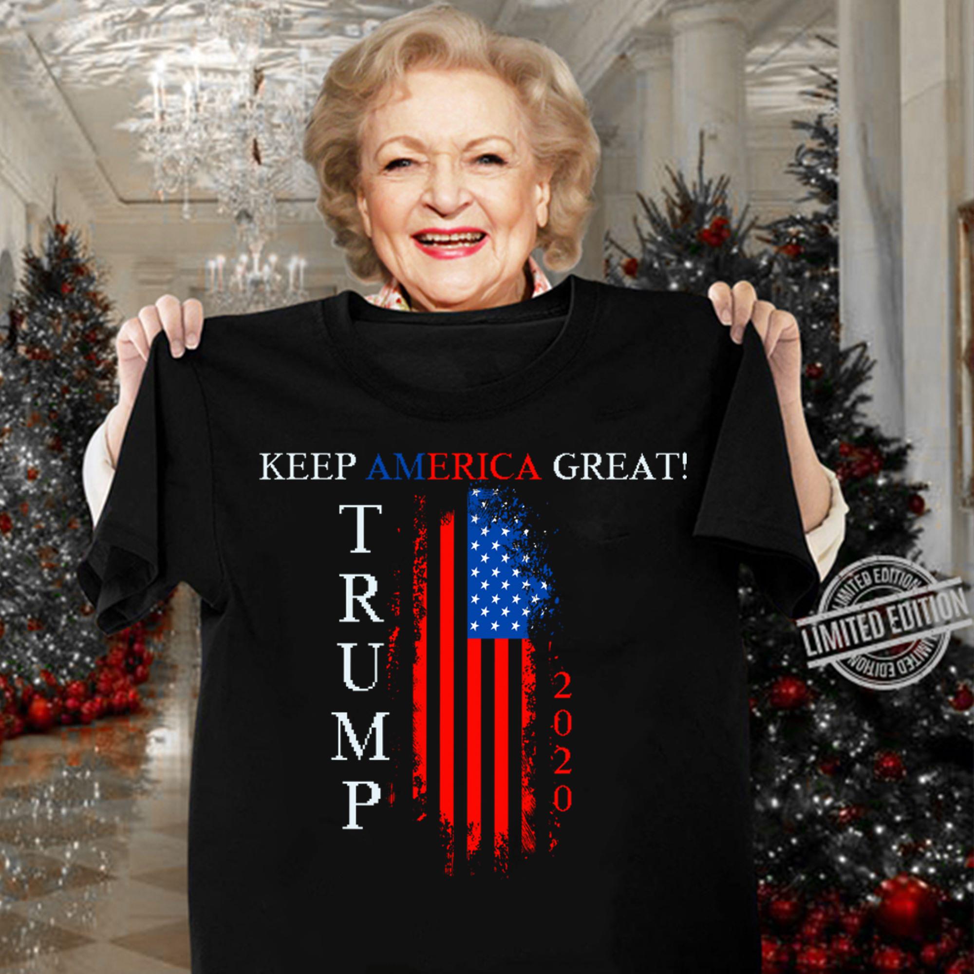 Keep America Great Trump 2020 t-shirt woman shirt