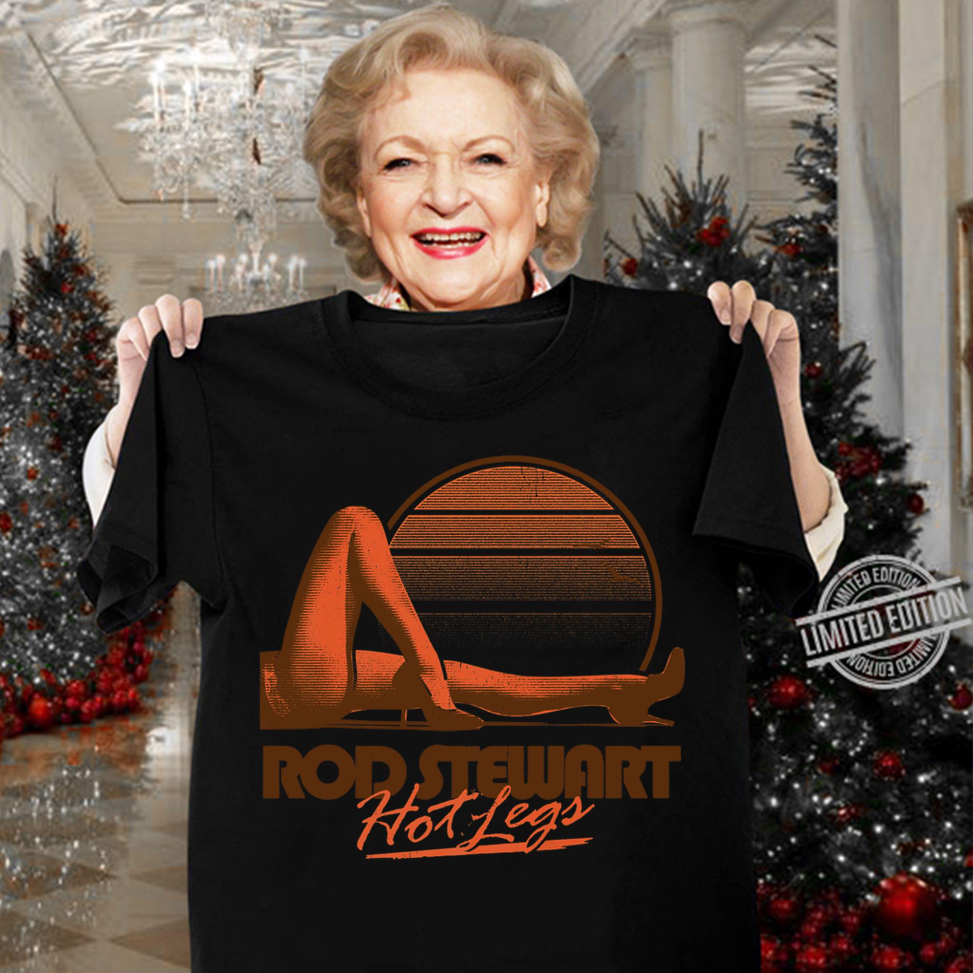 Rod Stewart Hot Legs Vintage t-shirt woman shirt