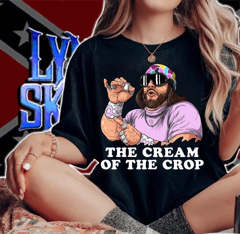 Macho Man the cream of the crop t-shirt woman shirt