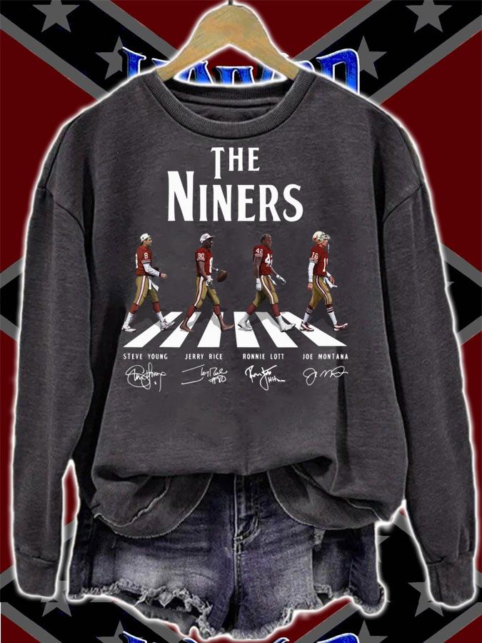 San Francisco 49ers The Niners Abbey Road Signatures t-shirt sweatshirt