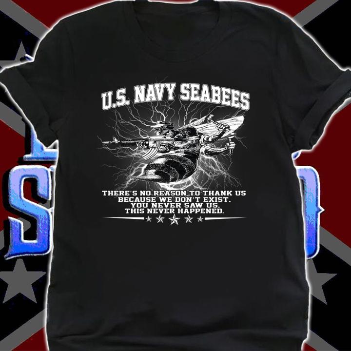U.S. Navy Seabees t-shirt shirt