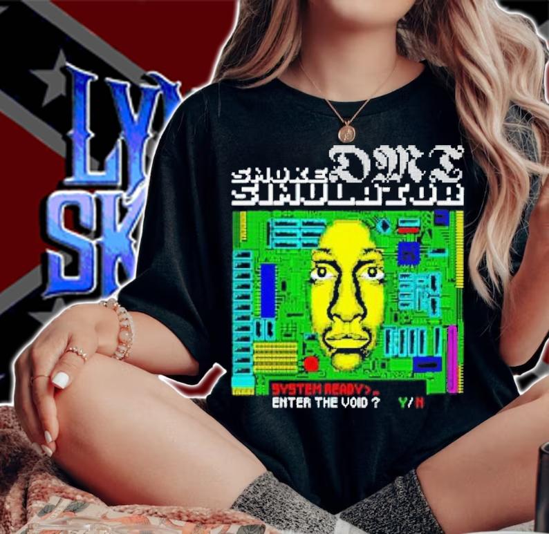 DMT Smoke simulator t-shirt woman shirt