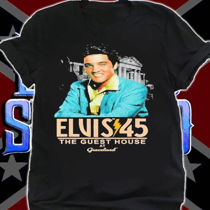 Elvis 45 the guest house at Graceland t-shirt shirt
