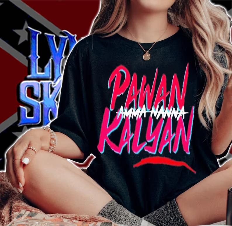 Amma Nanna Pavan Kalyan Shirt t-shirt woman shirt