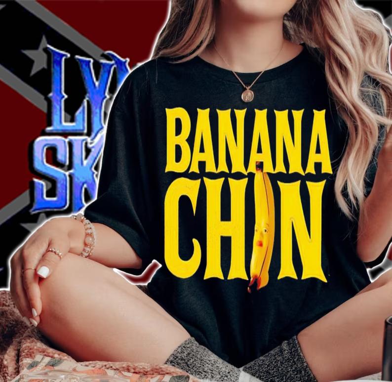Banana chin official shirt t-shirt woman shirt