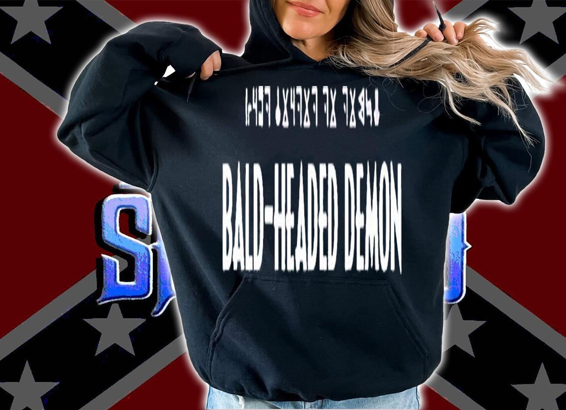 Black Panther Bald Headed Demon shirt t-shirt hoodie
