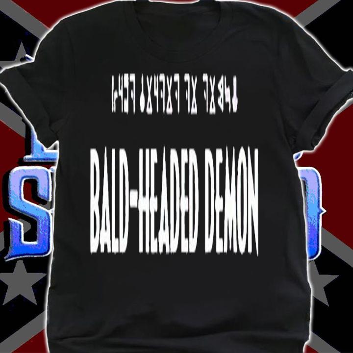 Black Panther Bald Headed Demon shirt t-shirt shirt