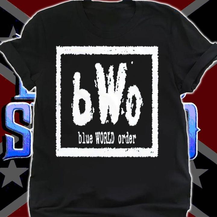 Blue World Order shirt t-shirt shirt