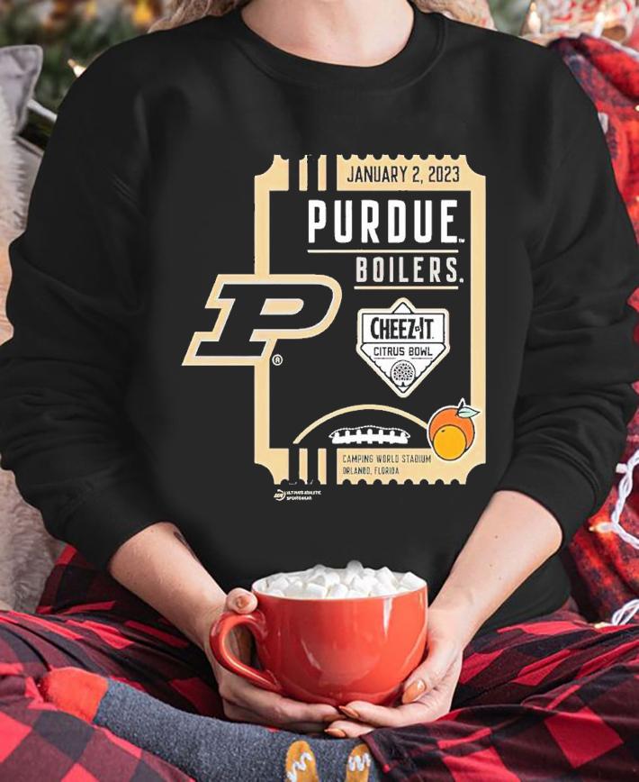 2023 Citrus Bowl Purdue Boilermakers Camping World Stadium shirt t-shirt sweatshirt