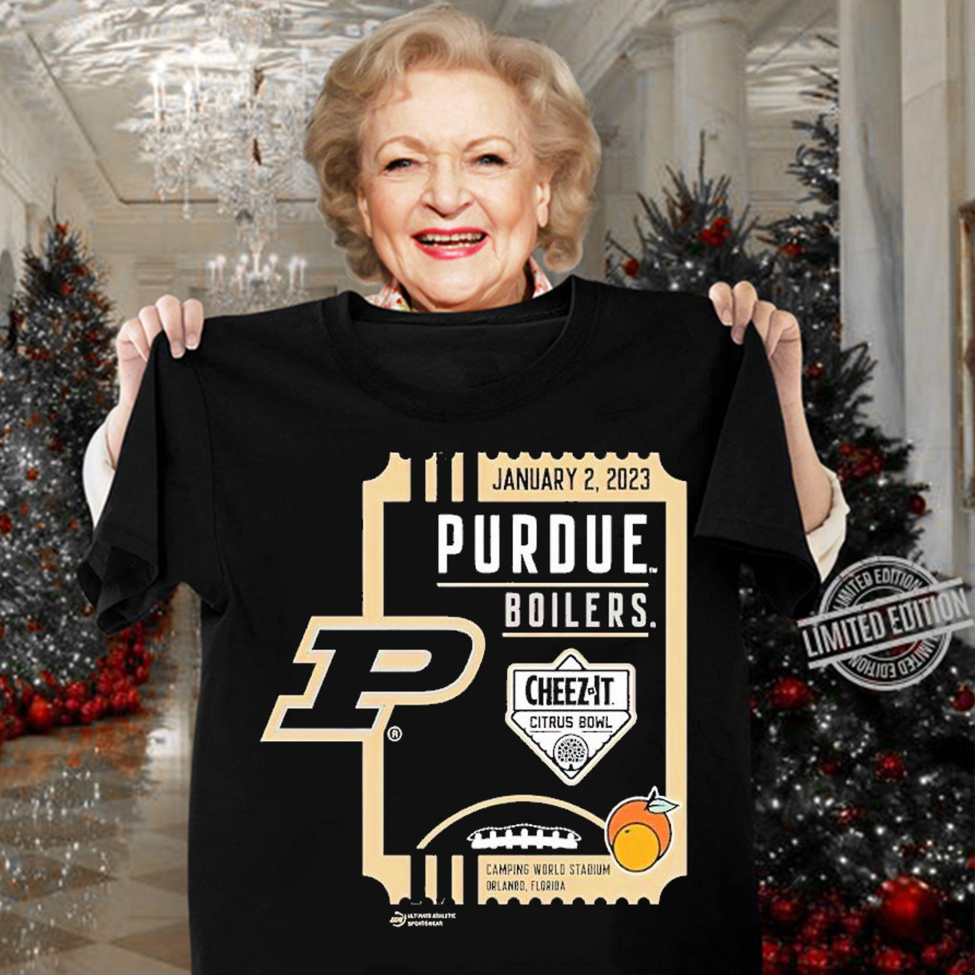 2023 Citrus Bowl Purdue Boilermakers Camping World Stadium shirt t-shirt woman shirt