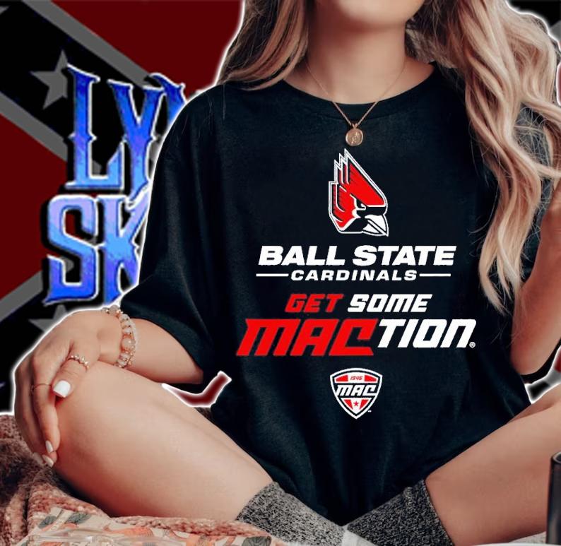 Ball State University Cardinals MACtion shirt t-shirt woman shirt