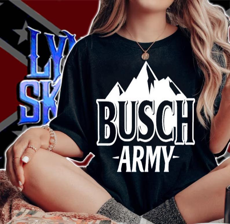 Busch Army Busch Light Shirt t-shirt woman shirt