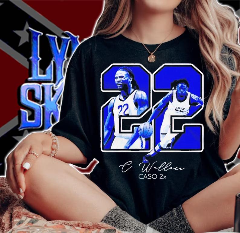 Cason Wallace Blue 22 shirt t-shirt woman shirt