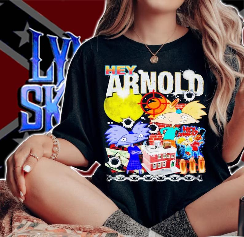 Hey Arnold Gerald Johanssen shirt t-shirt woman shirt