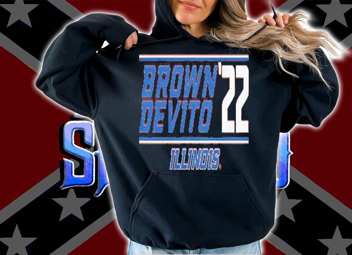 Illinois Football Brown-Devito '22 Shirt t-shirt hoodie
