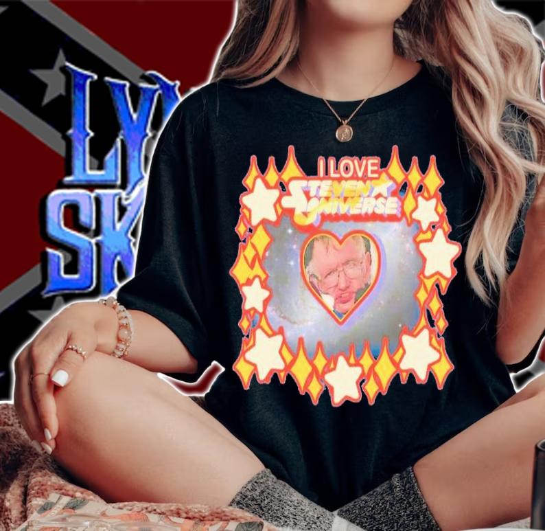 I love Steven Universe Stephen Hawking shirt t-shirt woman shirt