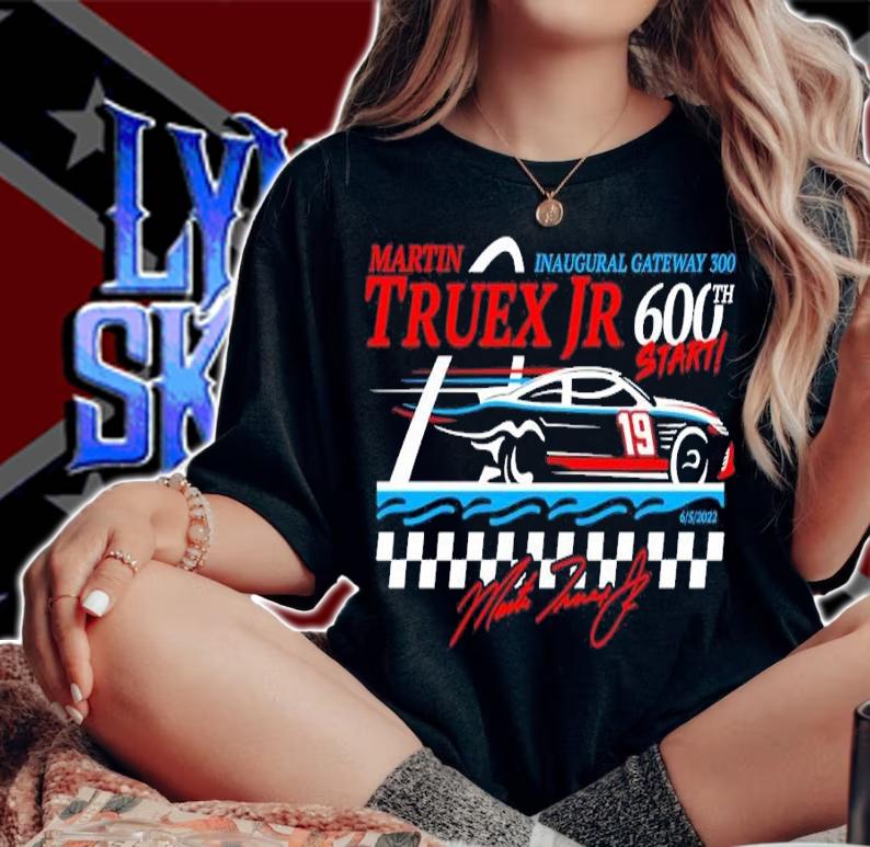 Martin Truex Jr. 600th Race Start Shirt t-shirt woman shirt