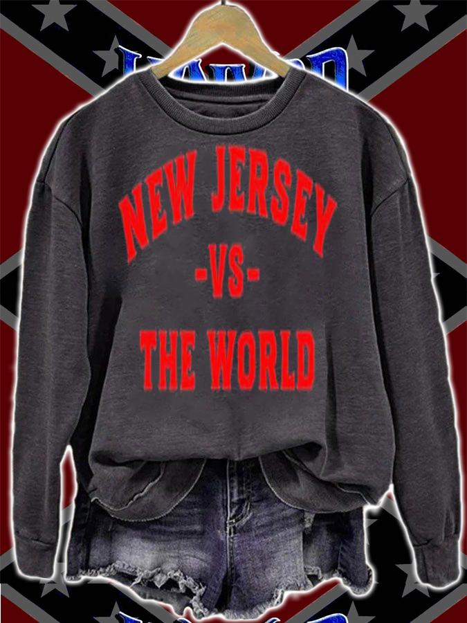 New Jersey vs The World shirt t-shirt sweatshirt