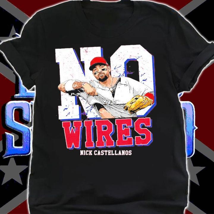 Nick Castellanos No Wires T-Shirt t-shirt shirt