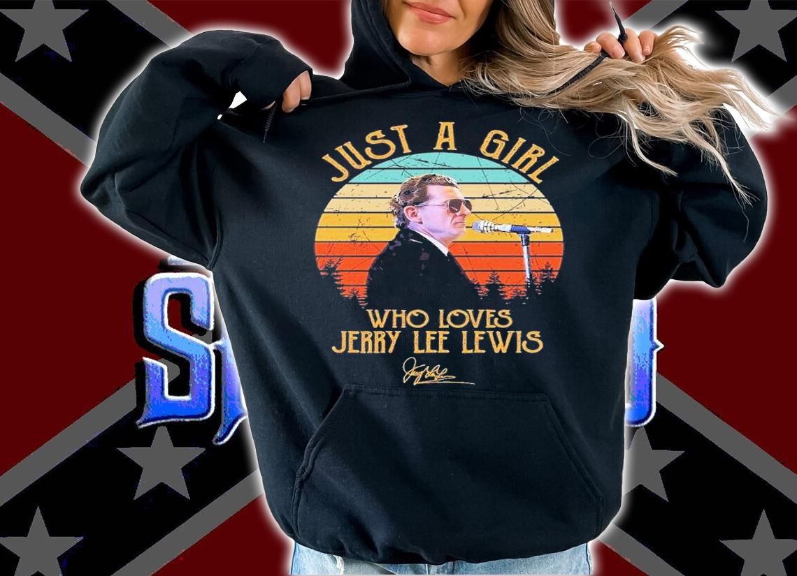 Just A Girl Who Loves Jerry Lee Lewis Vintage T-Shirt t-shirt