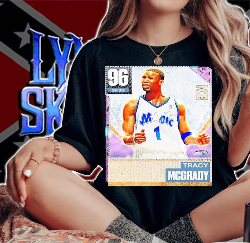NBA Tracy Mcgrady Ice Shirt t-shirt woman shirt