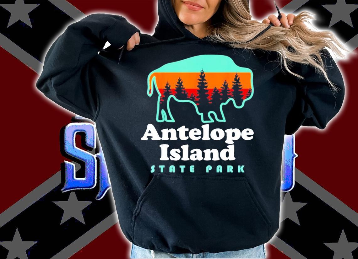 Antelope Island State Park Bison Great Salt Lake Utah Shirt t-shirt