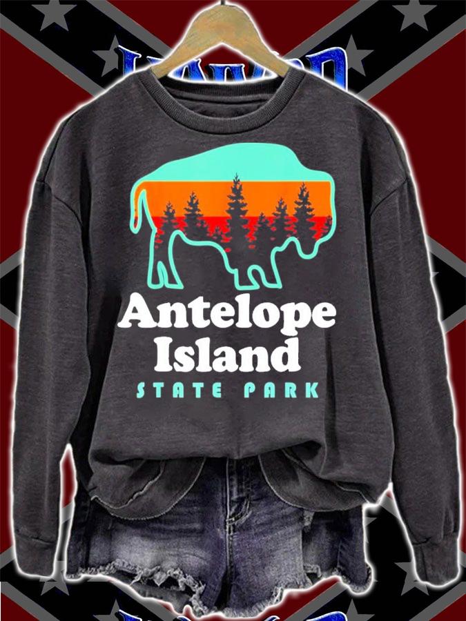 Antelope Island State Park Bison Great Salt Lake Utah Shirt t-shirt