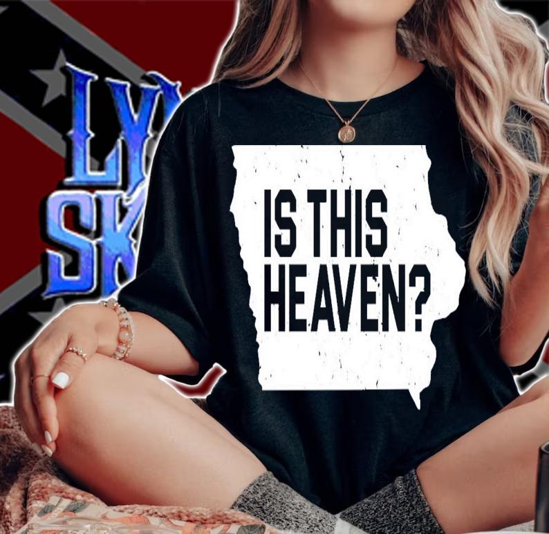 Is This Heaven Iowa Baseball T-Shirt t-shirt woman shirt