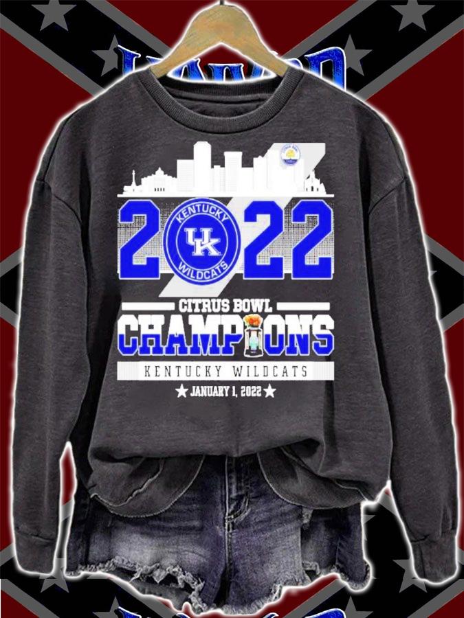 Kentucky Wildcats Champions Citrus Bowl 2022 Shirt t-shirt