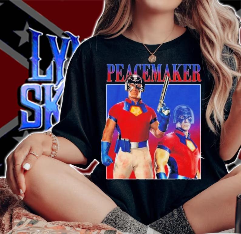 Peacemaker John Cena Superhero Retro T-Shirt t-shirt