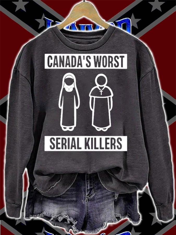 Canada's worst serial killers shirt t-shirt sweatshirt