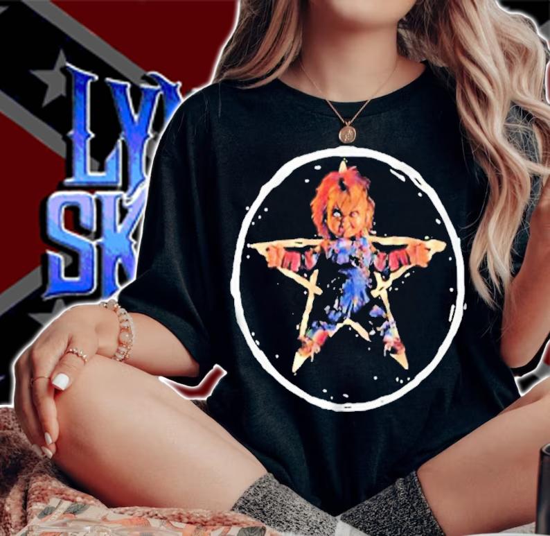 Chucky Childs Play Pentagram shirt t-shirt