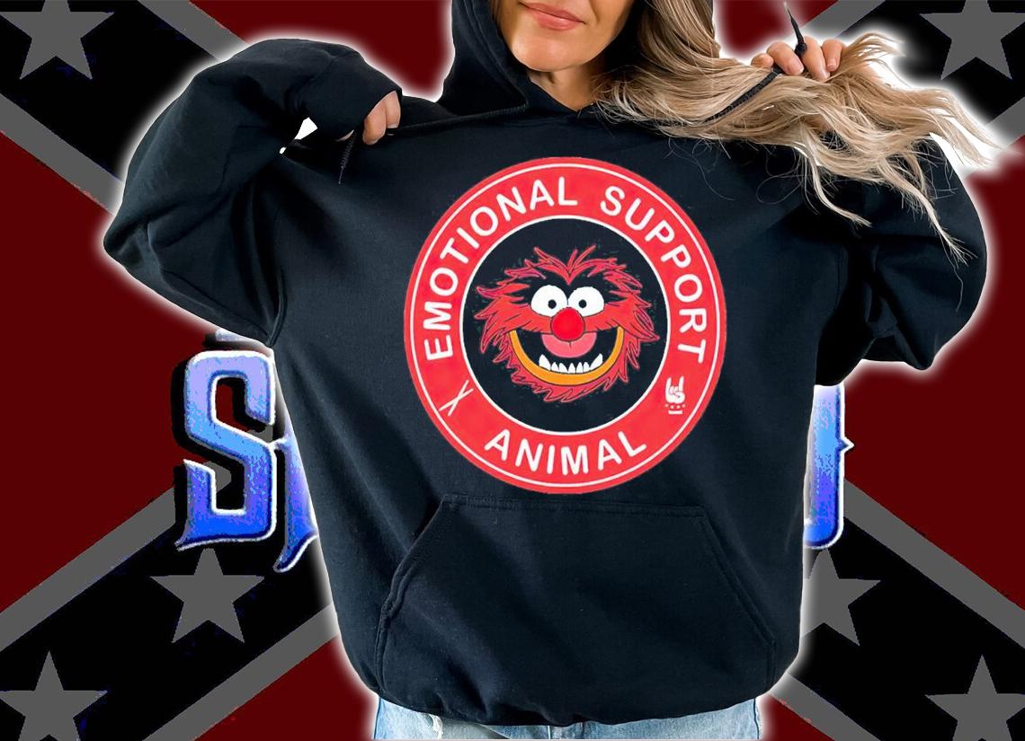 Muppets emotional support animal shirt t-shirt hoodie