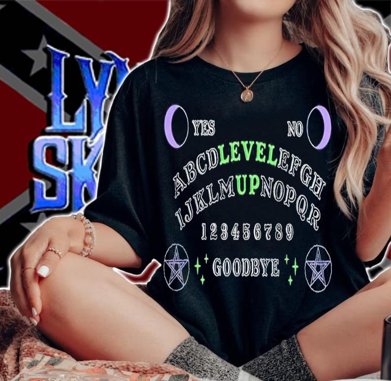 Level Up Planchette Black shirt t-shirt woman shirt