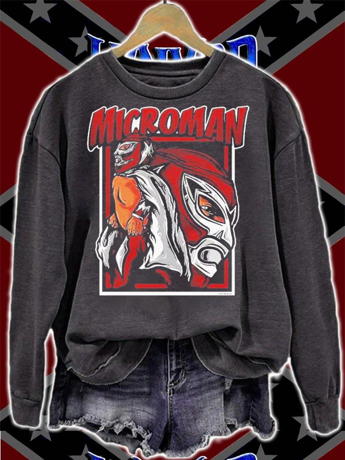 Major League Wrestling Microman Comic shirt t-shirt