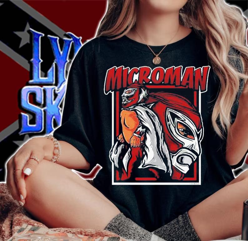 Major League Wrestling Microman Comic shirt t-shirt