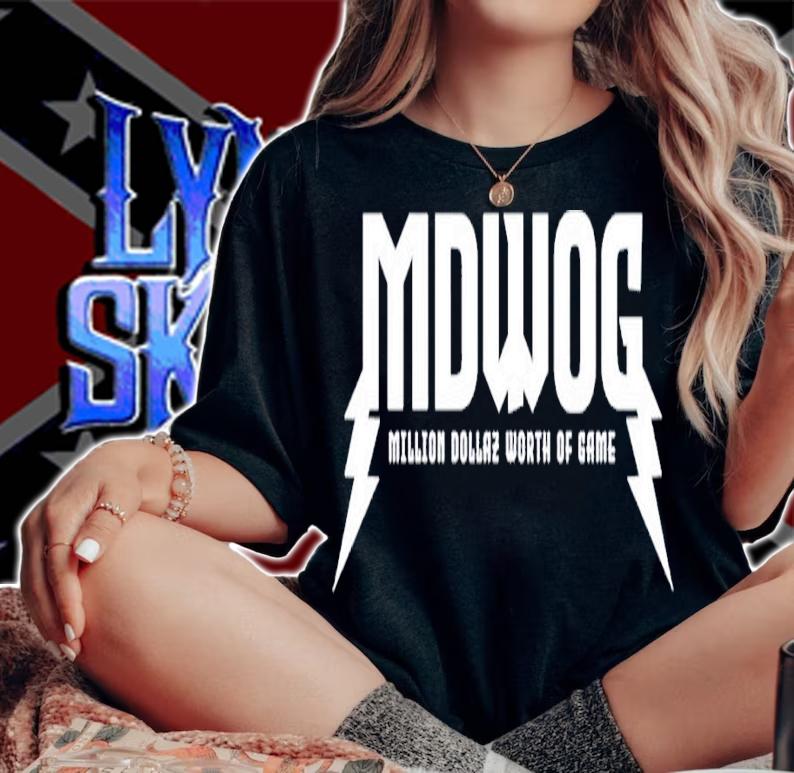 Mdwog Lightning Logo shirt t-shirt woman shirt