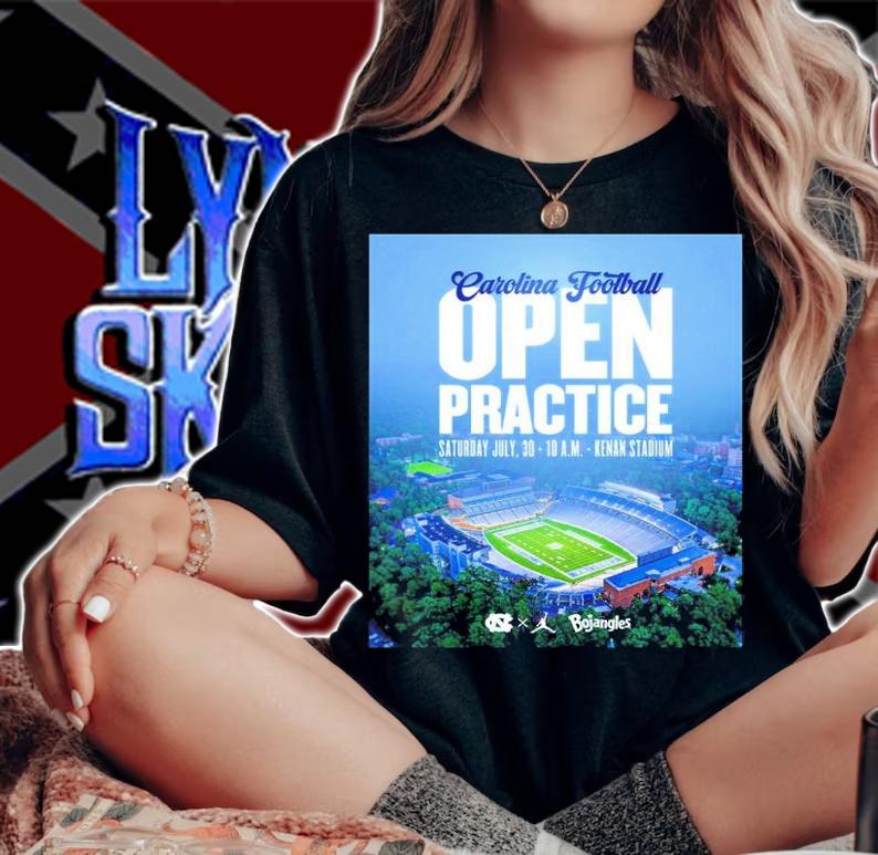 North Carolina Tar Heels Football Open Practice Kenan Stadium Shirt t-shirt
