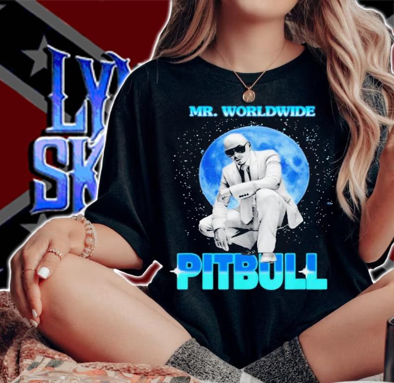 Pitbull Mr.Worldwide Shirt t-shirt woman shirt