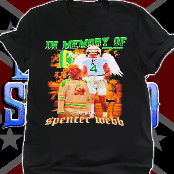 Rest In Peace Spencer Webb thank you for the memories shirt t-shirt