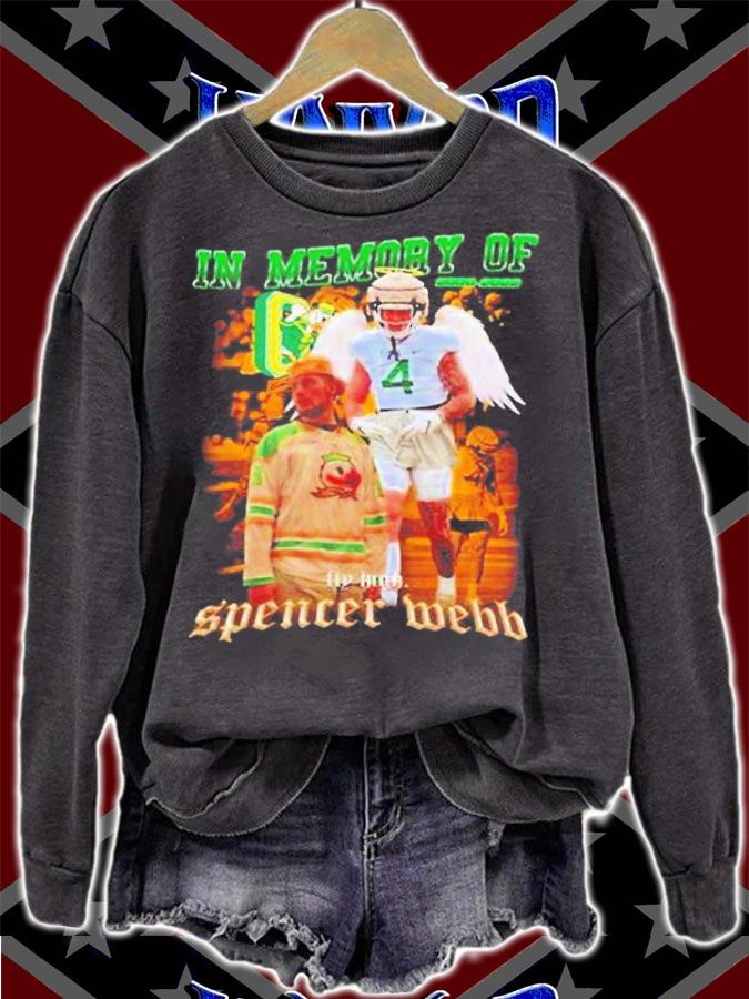 Rest In Peace Spencer Webb thank you for the memories shirt t-shirt
