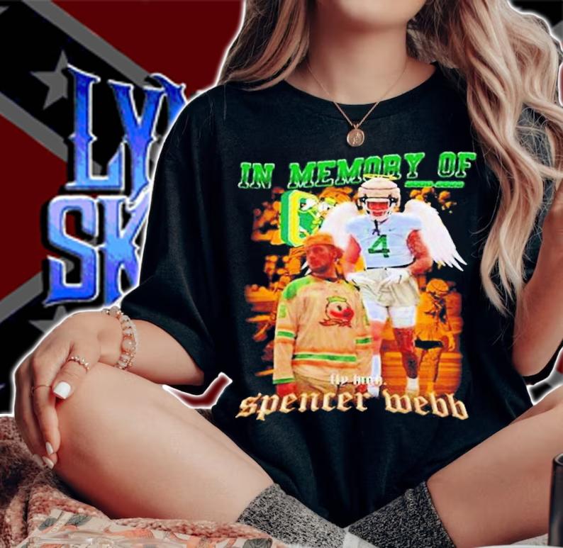Rest In Peace Spencer Webb thank you for the memories shirt t-shirt
