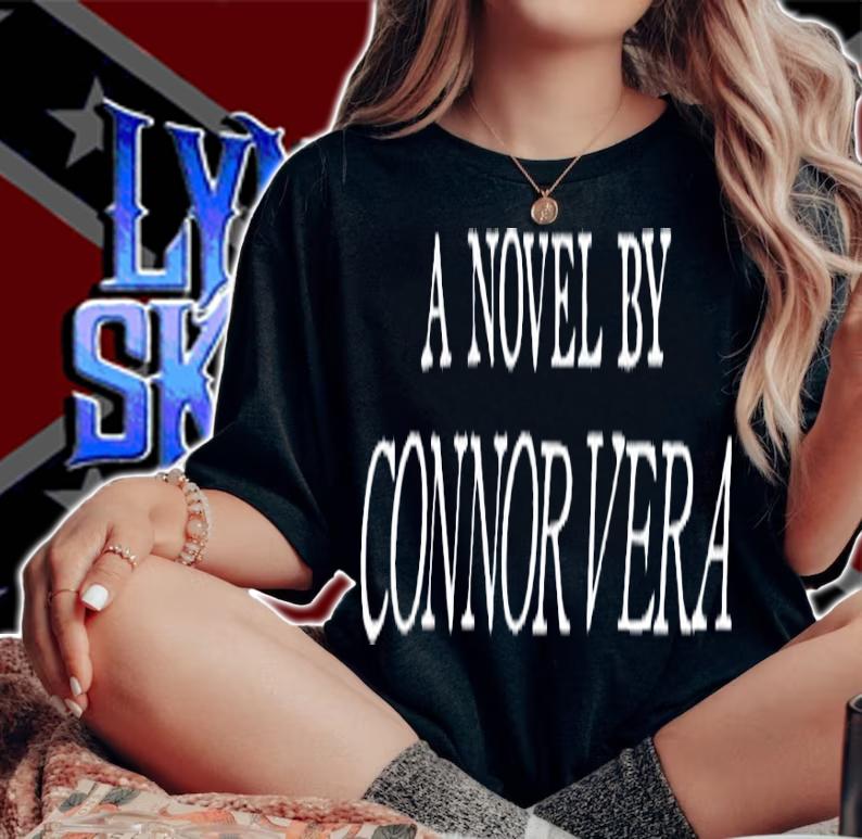 A novel by Connor Vera shirt t-shirt