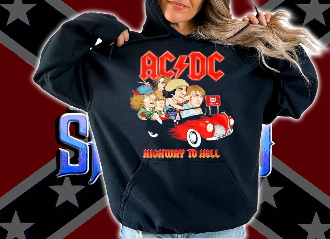 ACDC Highway to Hell shirt t-shirt hoodie