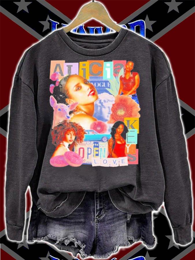 Alicia If I Ain't Got You Retro Fan T-Shirt t-shirt