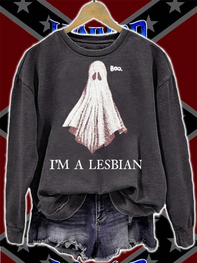 Boo I'm A Lesbian T-Shirt t-shirt