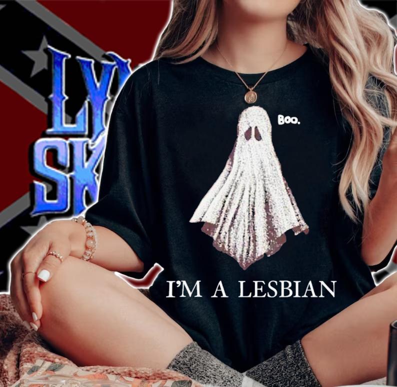 Boo I'm A Lesbian T-Shirt t-shirt