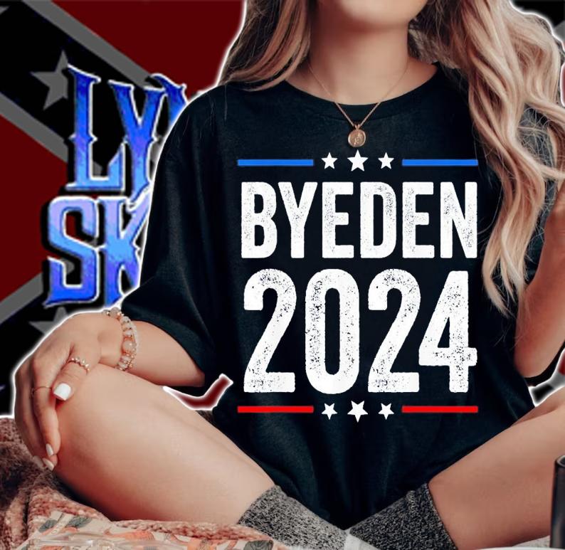 Bye Den 2024 Byeden Vintage Anti Joe Biden Vote Trump T-Shirt t-shirt