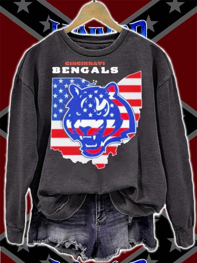 Cincinnati Bengals City Logo Tiger Shirt t-shirt sweatshirt